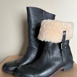 Ugg Black Bellvue Boots